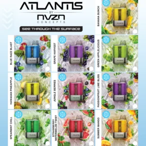 ATLANTIS BY NVZN DISPOSABLE VAPE - 8000 PUFFS