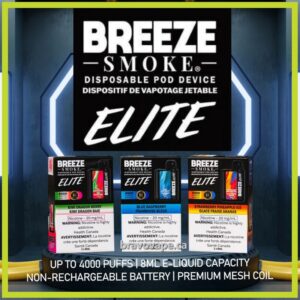 BREEZE ELITE 4K (S50) DISPOSABLES